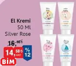 SİLVER ROSE EL KREMİ SİLVER ROSE EL KREMİ